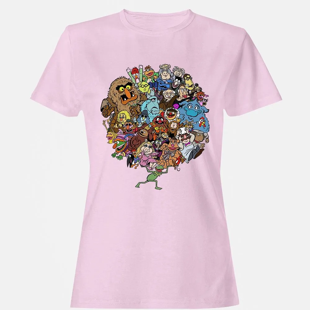 Women's T-Shirt - 4V6SHPYQ - Light Pink - 9