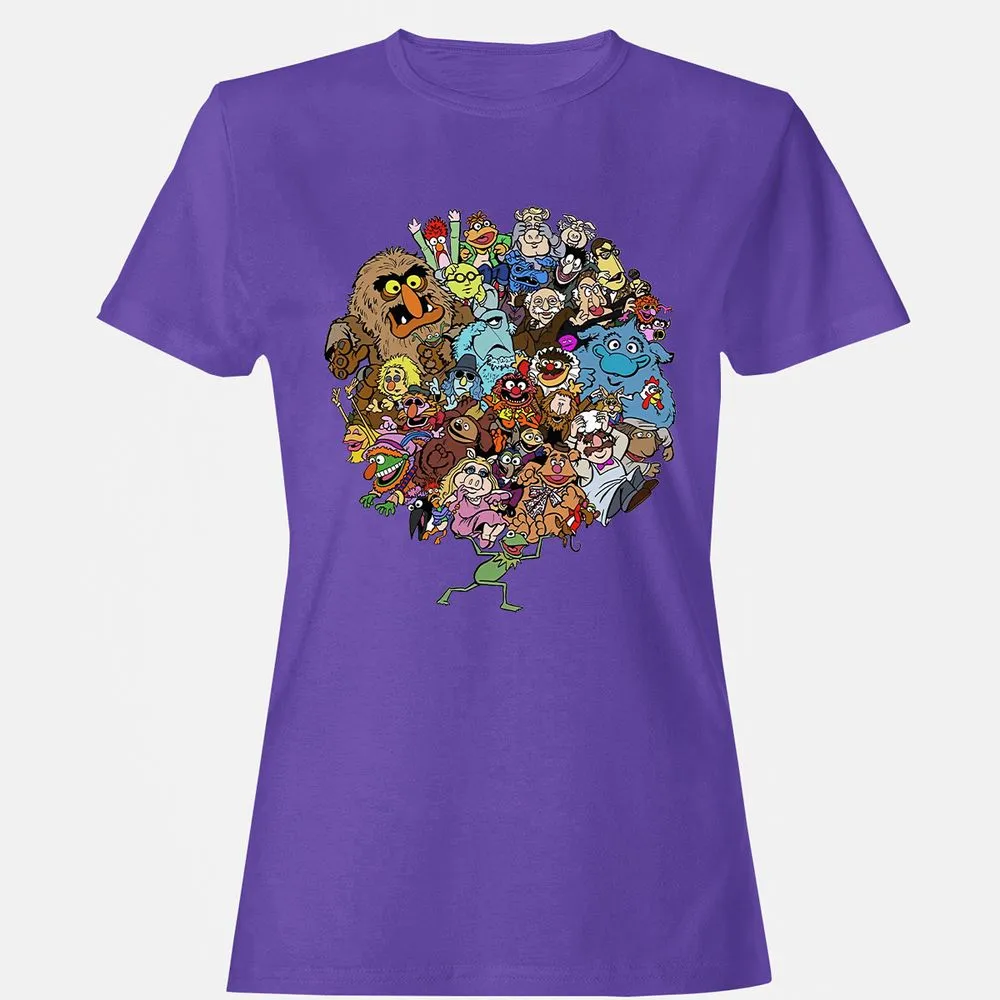 Women's T-Shirt - 4V6SHPYQ - Purple - 12