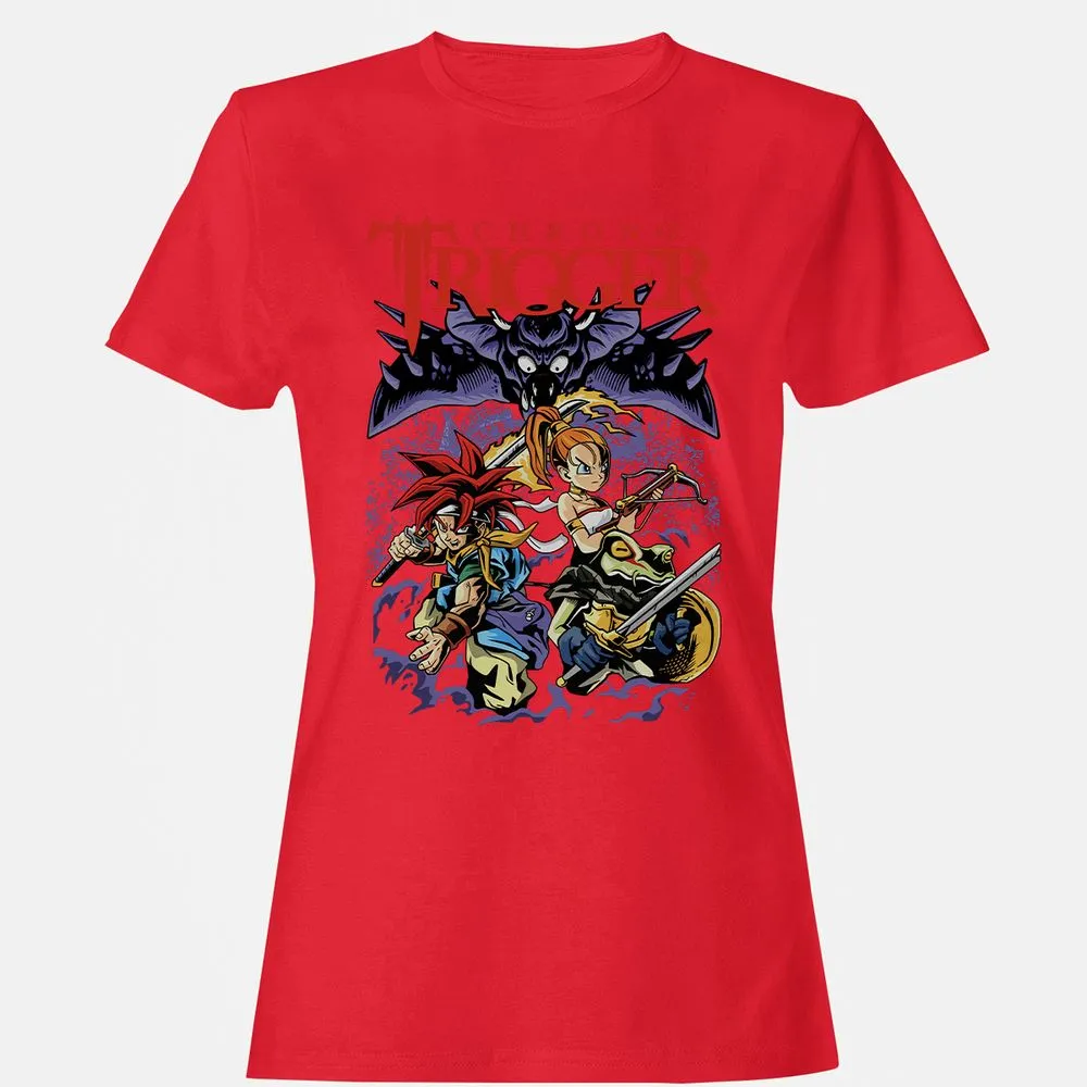 Women's T-Shirt - SRW1J2MR - Red - 13