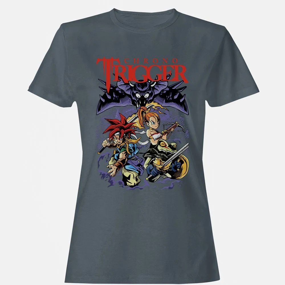 Women's T-Shirt - SRW1J2MR - Charcoal - 3