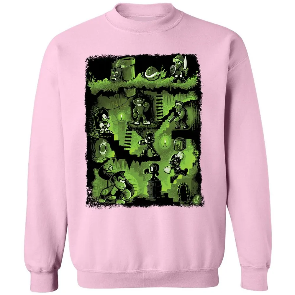 Classic Unisex Sweatshirt - B8ZJ797E - Light Pink - 3