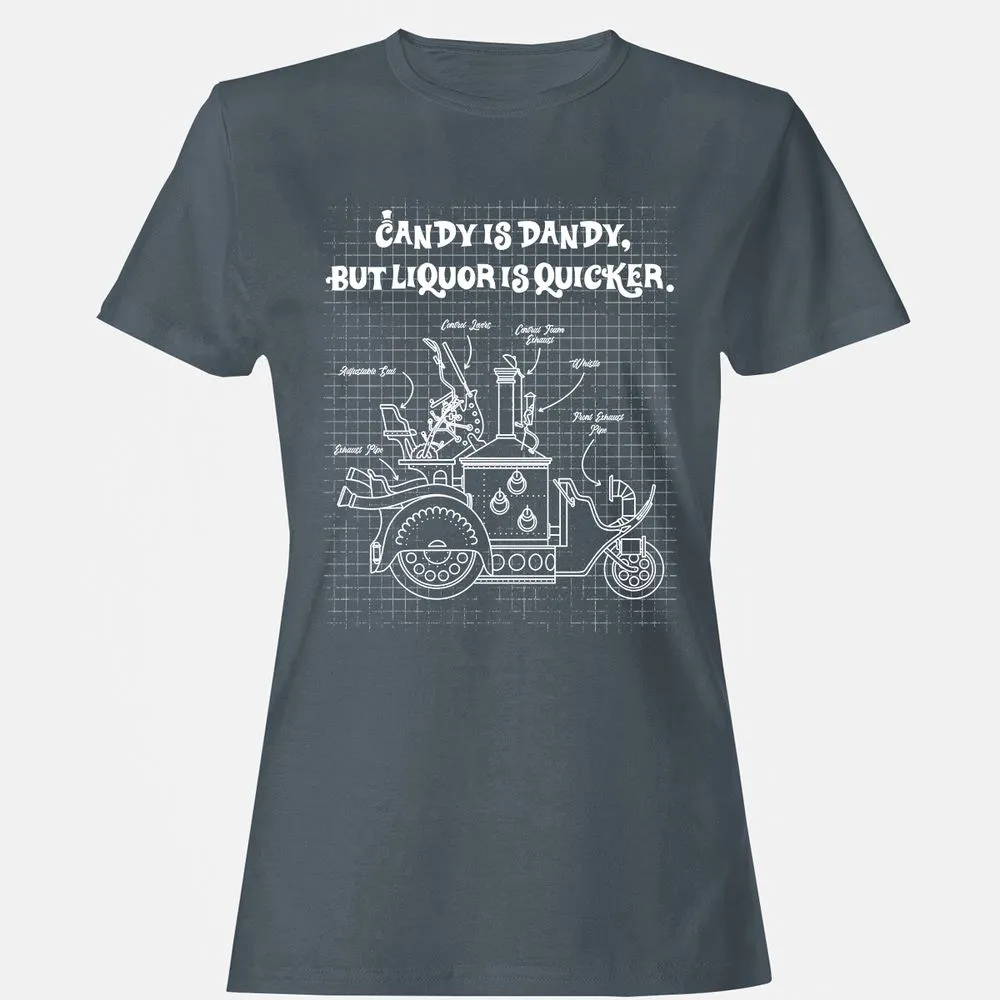 Women's T-Shirt - 11QSFSF2 - Charcoal - 3