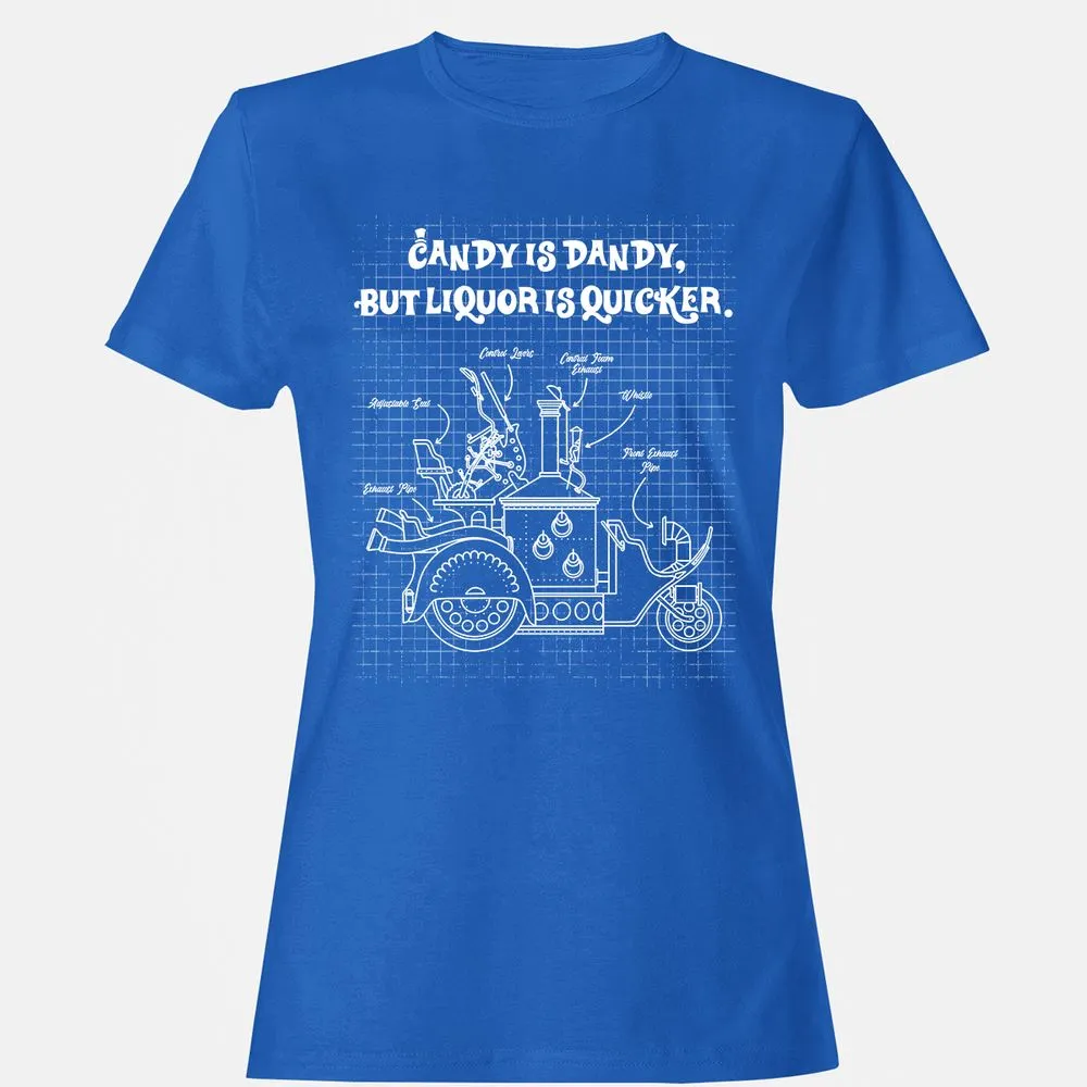 Women's T-Shirt - 11QSFSF2 - Royal - 14