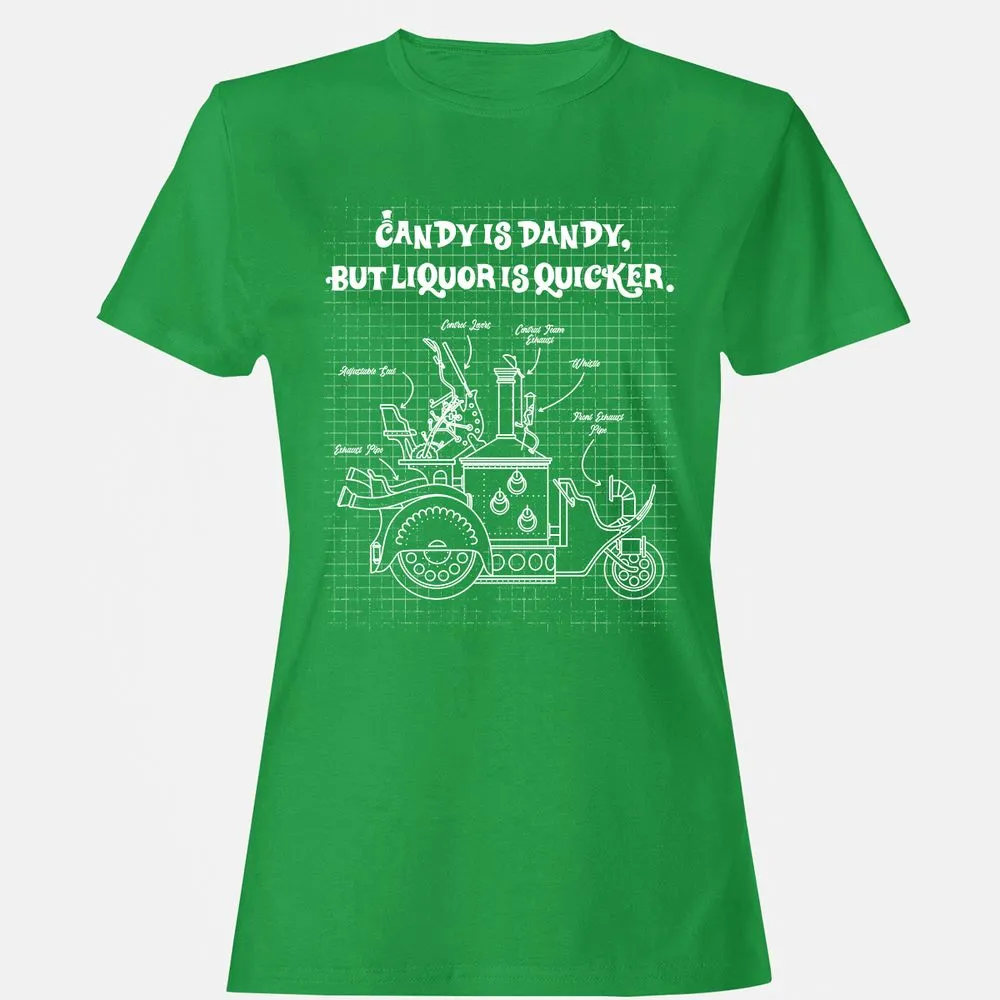 Women's T-Shirt - 11QSFSF2 - Irish Green - 7
