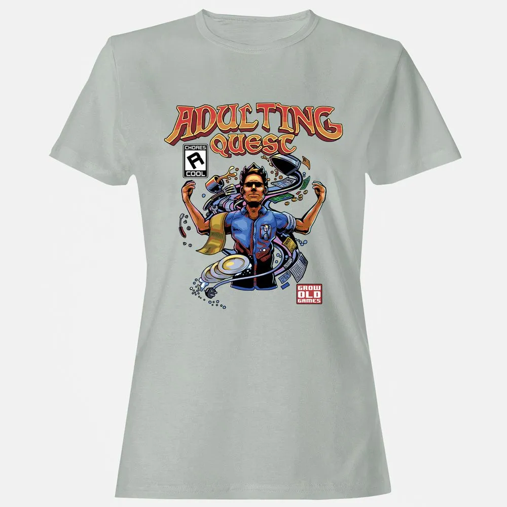Women's T-Shirt - AT2CF5GD - Ash - 2