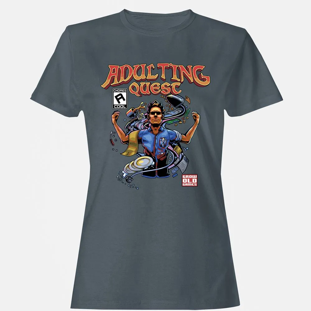 Women's T-Shirt - AT2CF5GD - Charcoal - 3