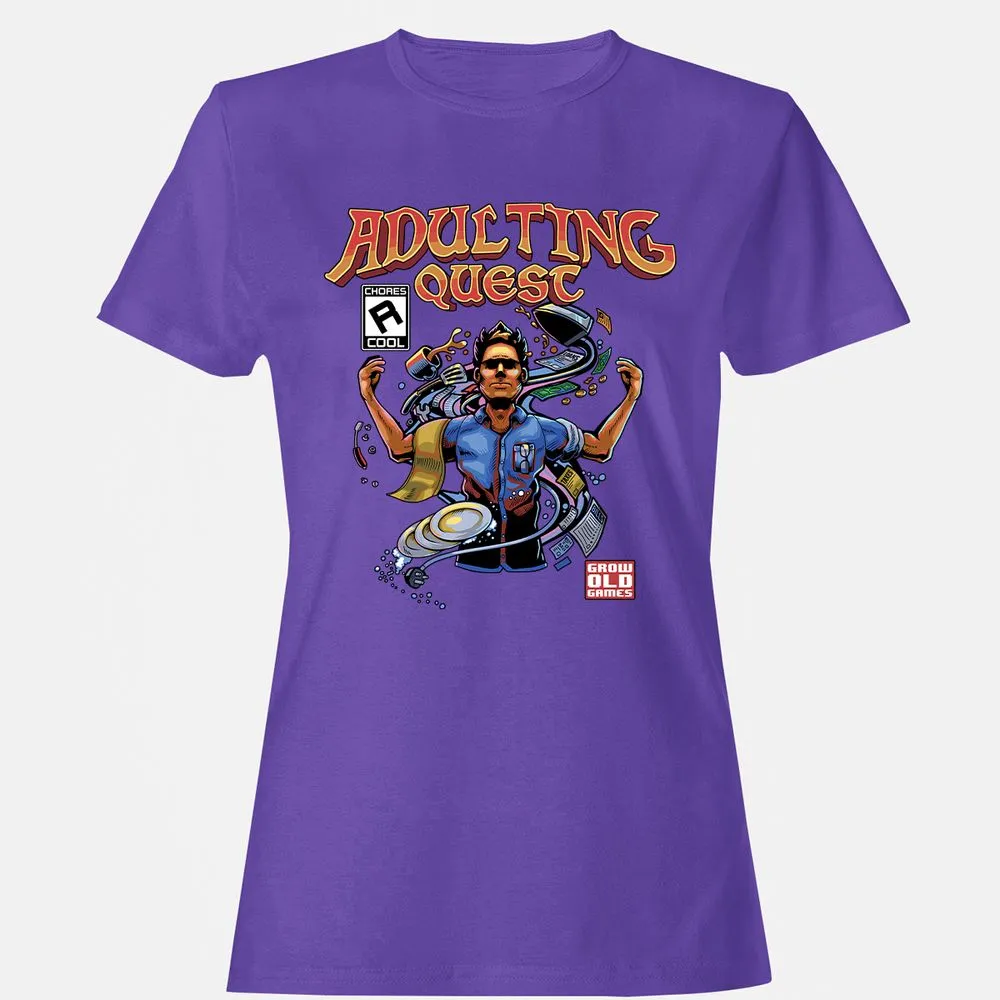 Women's T-Shirt - AT2CF5GD - Purple - 12