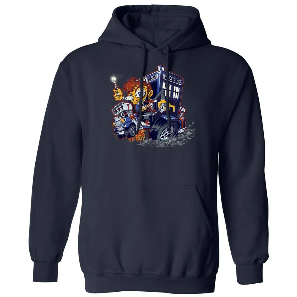 Classic Unisex Hoodie - QQSVQQLH - Navy - 2