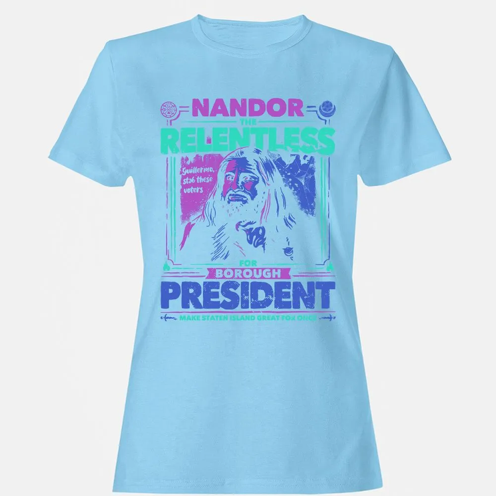Women's T-Shirt - H9DDWBMX - Light Blue - 8