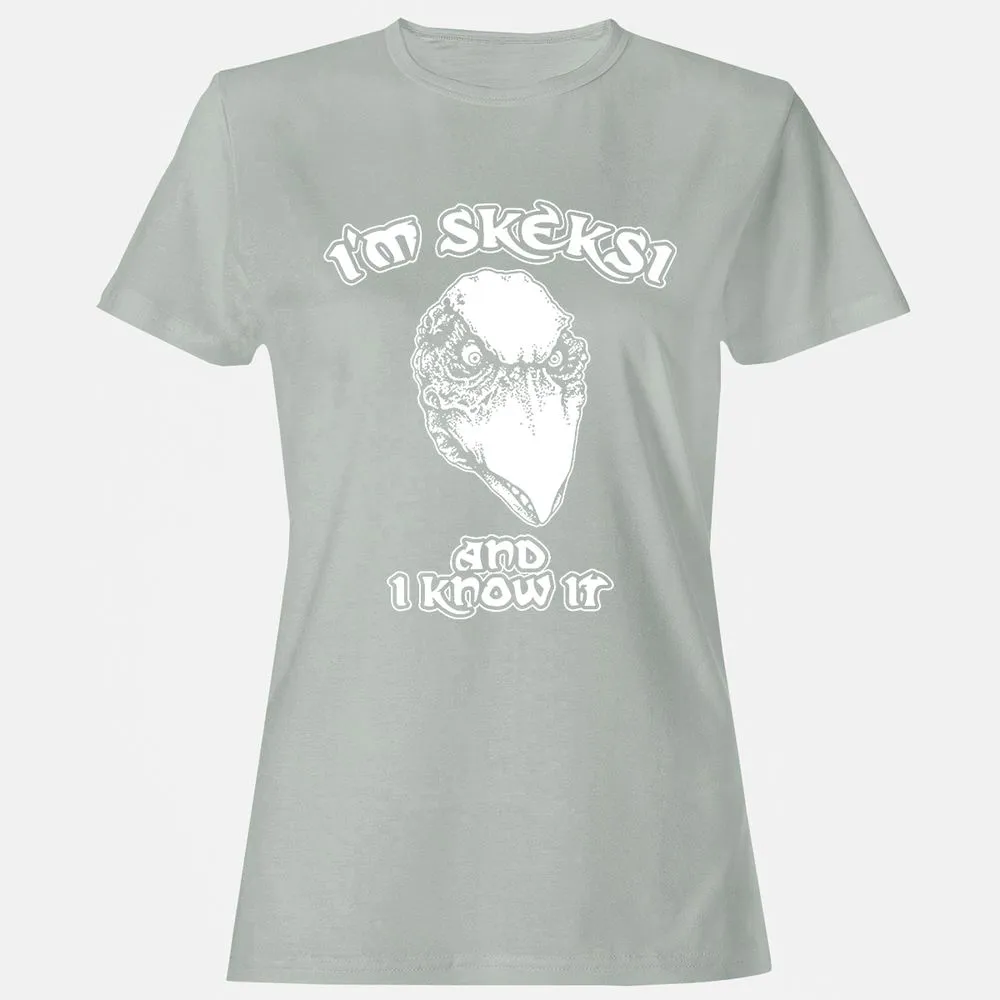 Women's T-Shirt - 4FMGSGY1 - Ash - 2