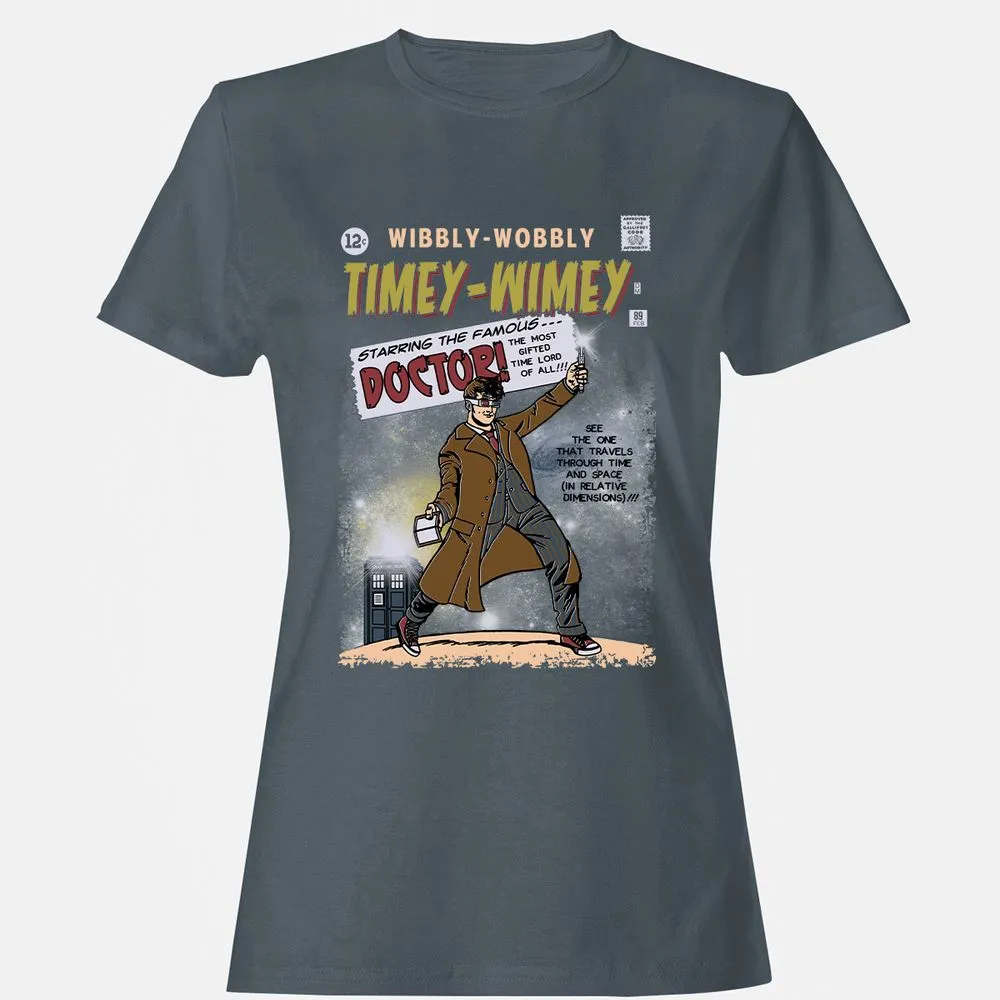 Women's T-Shirt - CE7KT7PV - Charcoal - 3