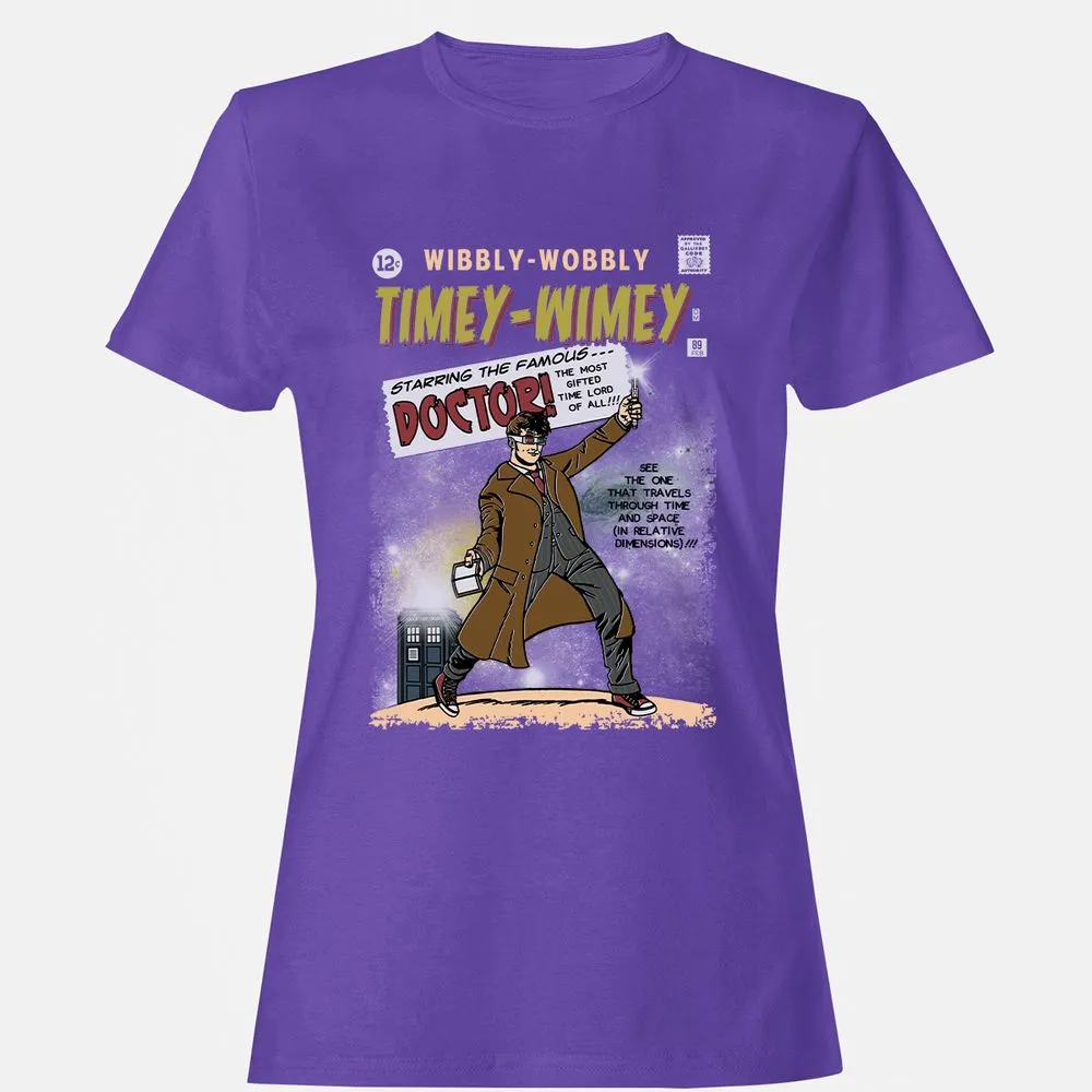 Women's T-Shirt - CE7KT7PV - Purple - 12