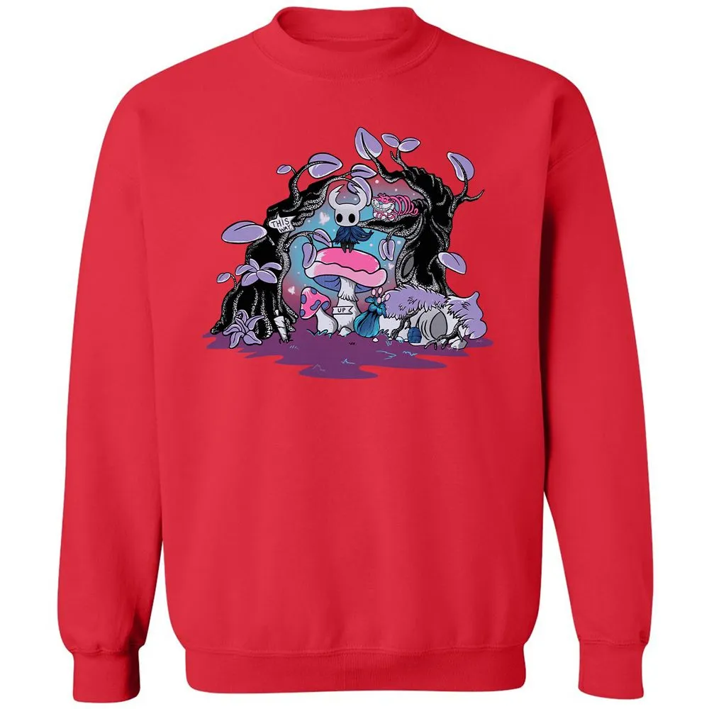 Classic Unisex Sweatshirt - R7AK8T3S - Red - 5