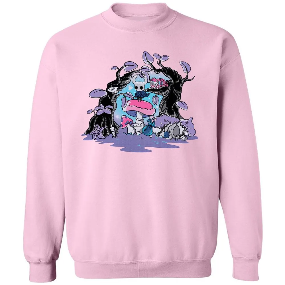 Classic Unisex Sweatshirt - R7AK8T3S - Light Pink - 3