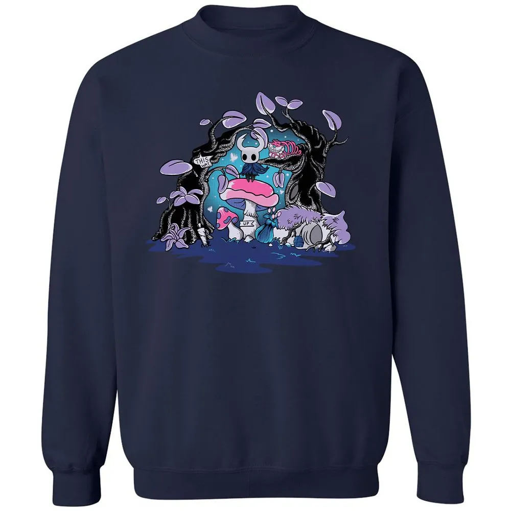 Classic Unisex Sweatshirt - R7AK8T3S - Navy - 2