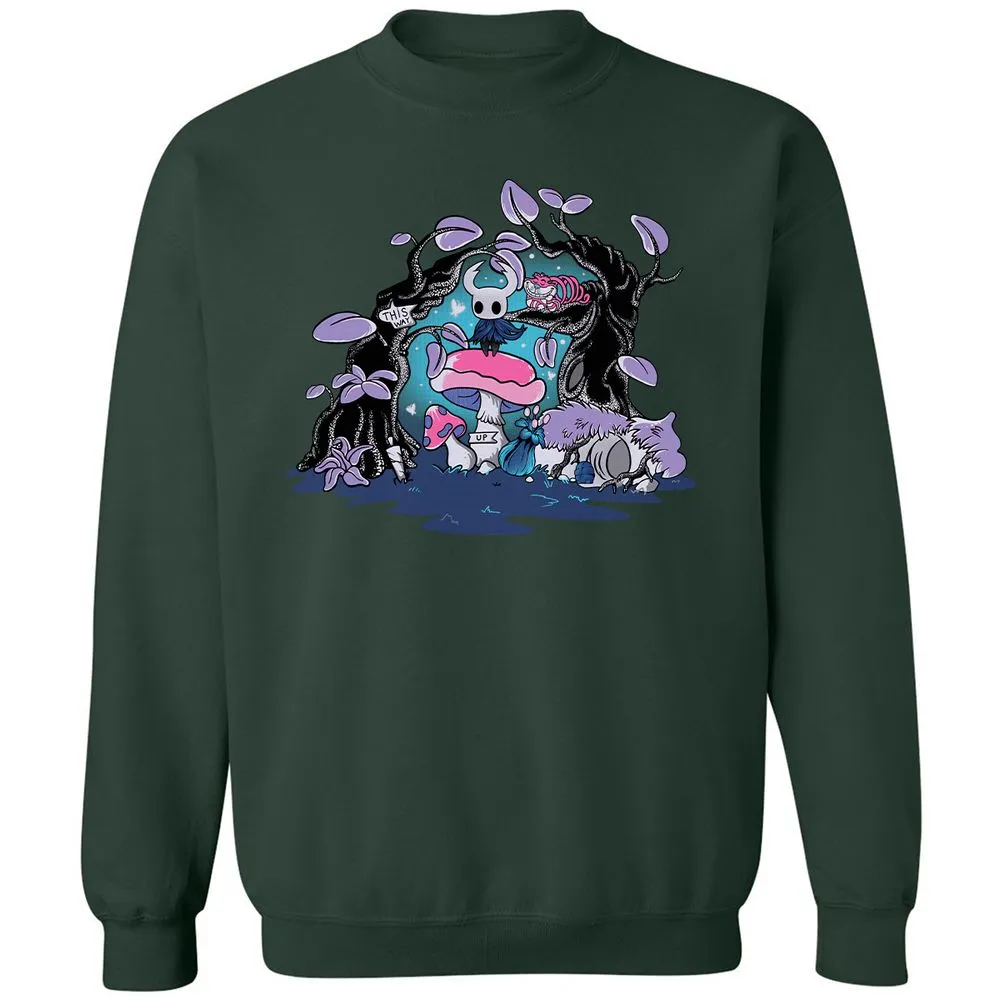 Classic Unisex Sweatshirt - R7AK8T3S - Forest Green - 4