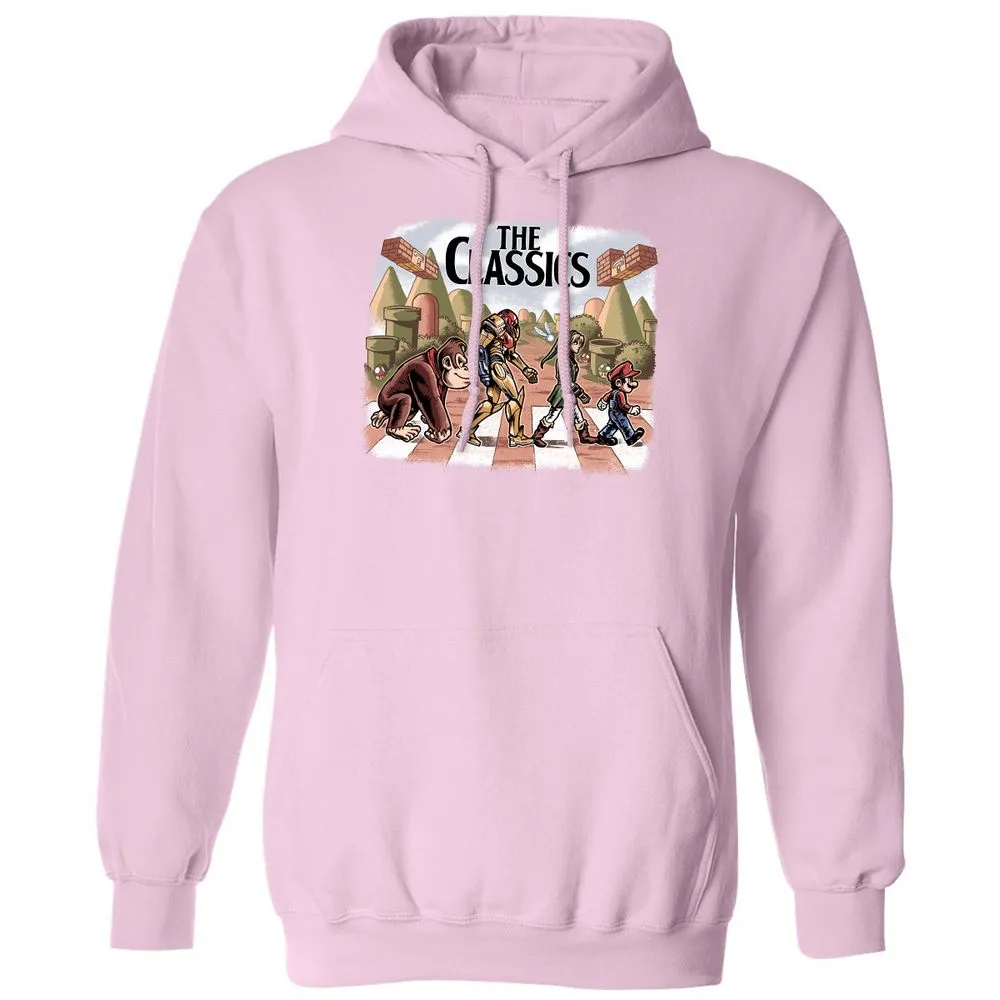Classic Unisex Hoodie - P1G65DSD - Light Pink - 3
