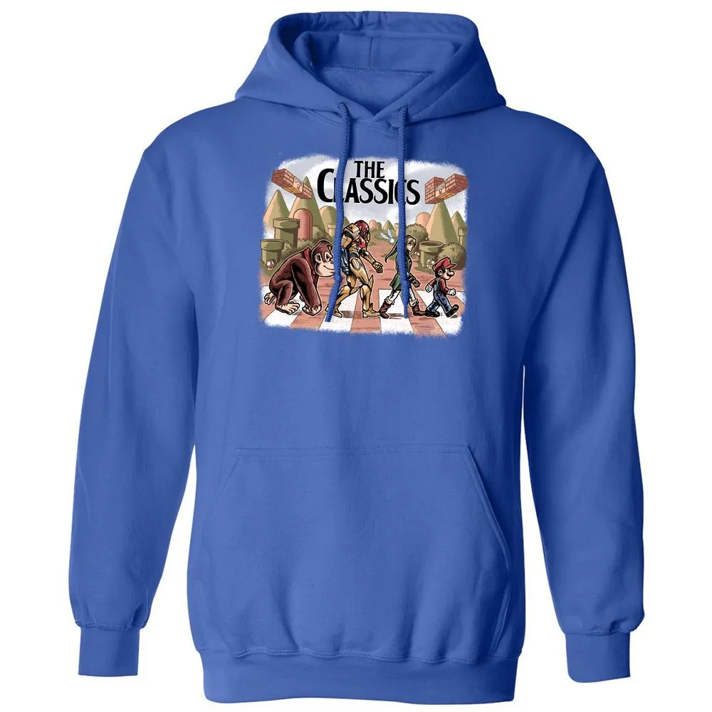 Classic Unisex Hoodie - P1G65DSD - Royal - 9