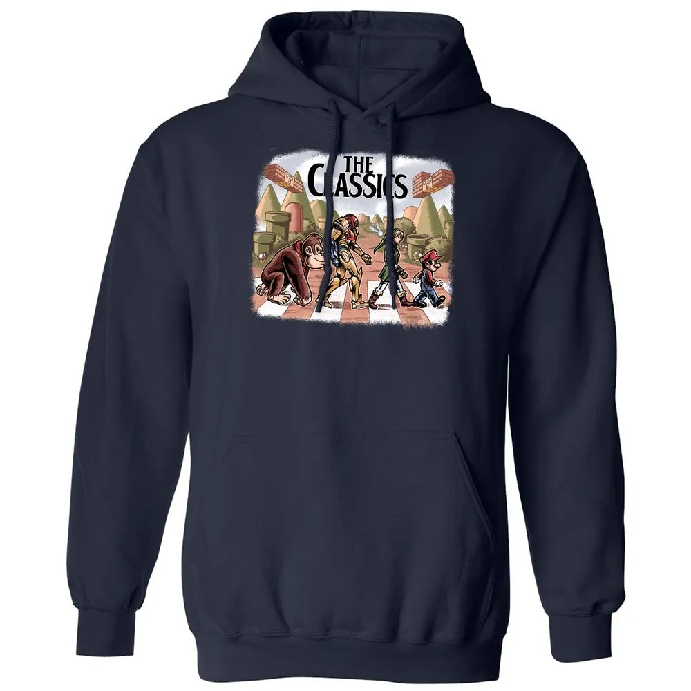 Classic Unisex Hoodie - P1G65DSD - Navy - 2