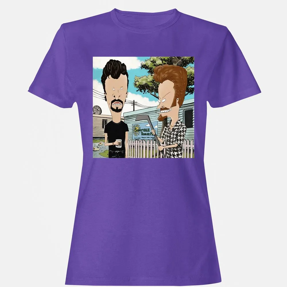 Women's T-Shirt - LF6D3X8Y - Purple - 12