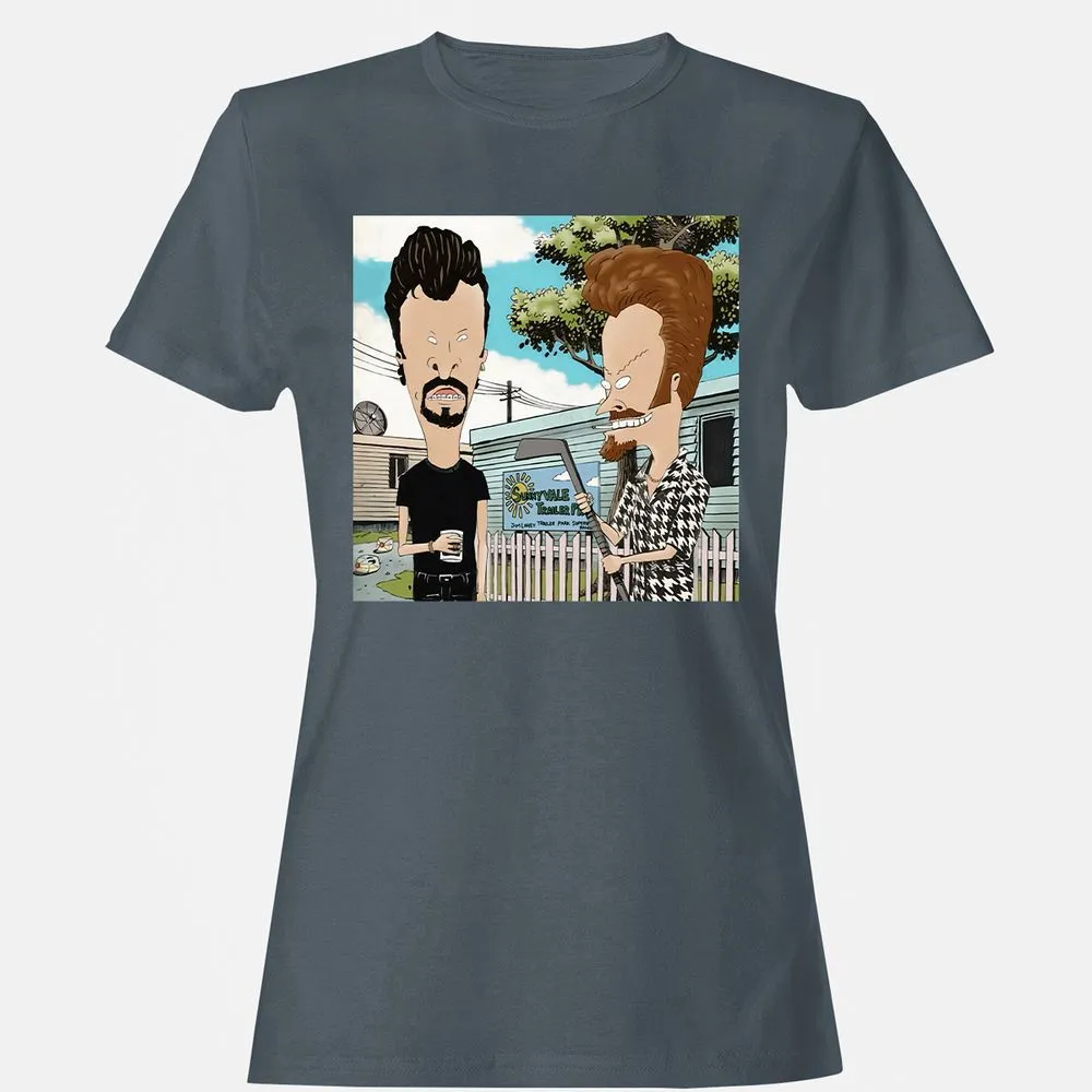 Women's T-Shirt - LF6D3X8Y - Charcoal - 3