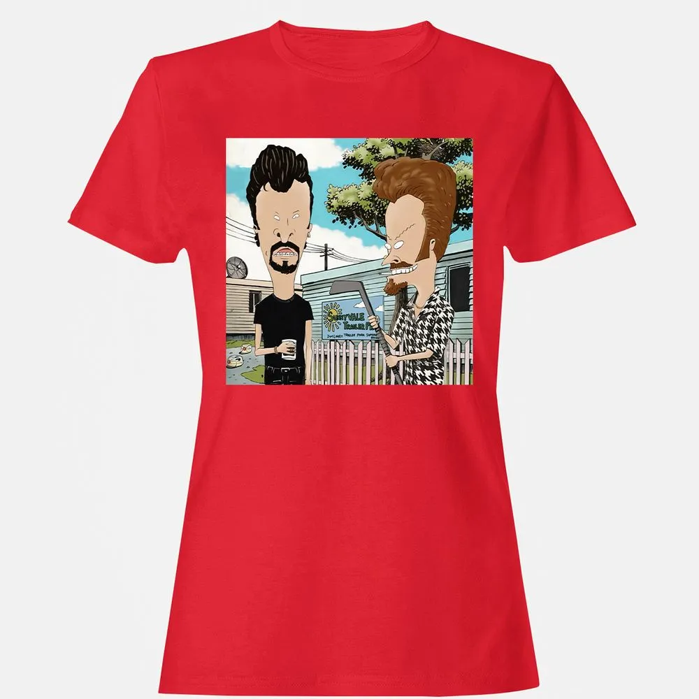 Women's T-Shirt - LF6D3X8Y - Red - 13