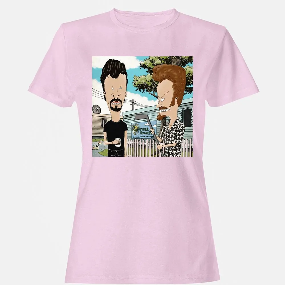 Women's T-Shirt - LF6D3X8Y - Light Pink - 9