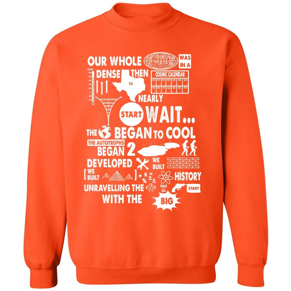 Classic Unisex Sweatshirt - G4WWQDCW - Orange - 10
