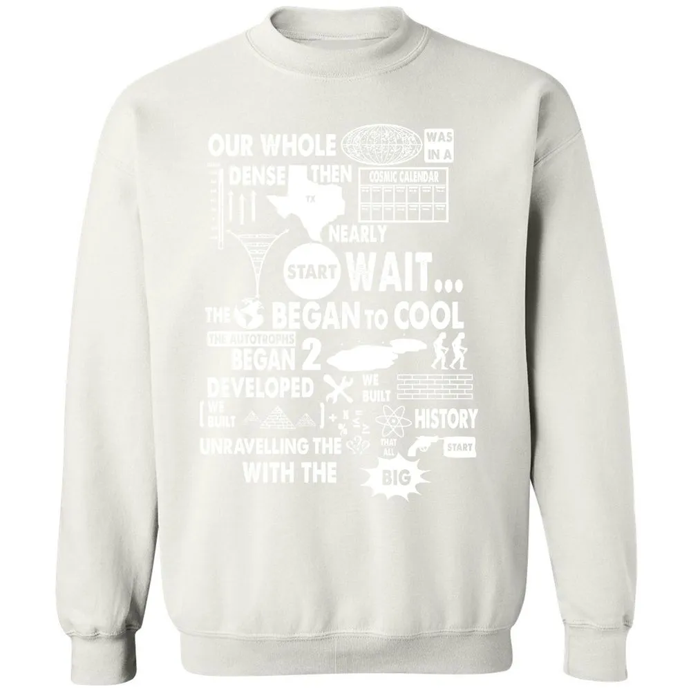Classic Unisex Sweatshirt - G4WWQDCW - White - 12