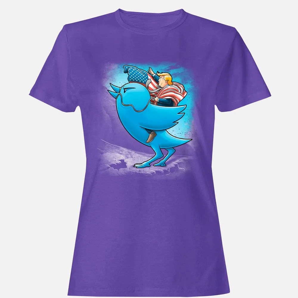 Women's T-Shirt - 8C8XX3AU - Purple - 12