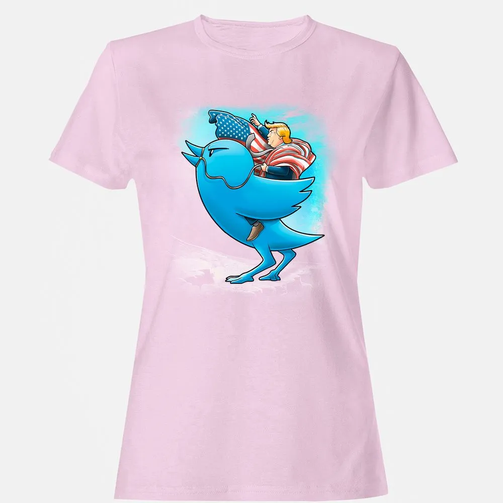 Women's T-Shirt - 8C8XX3AU - Light Pink - 9