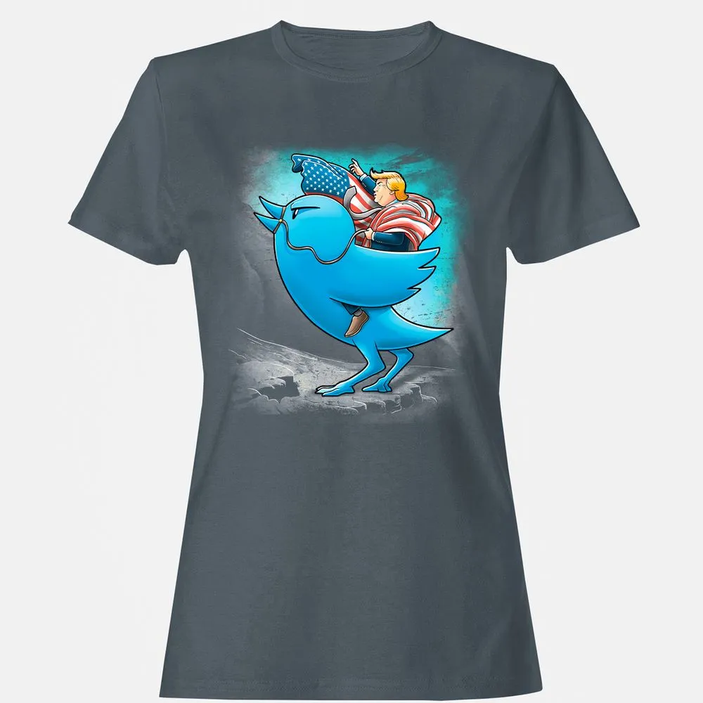 Women's T-Shirt - 8C8XX3AU - Charcoal - 3