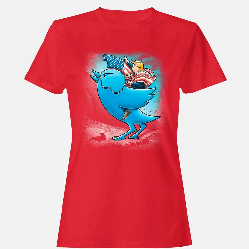 Women's T-Shirt - 8C8XX3AU - Red - 13
