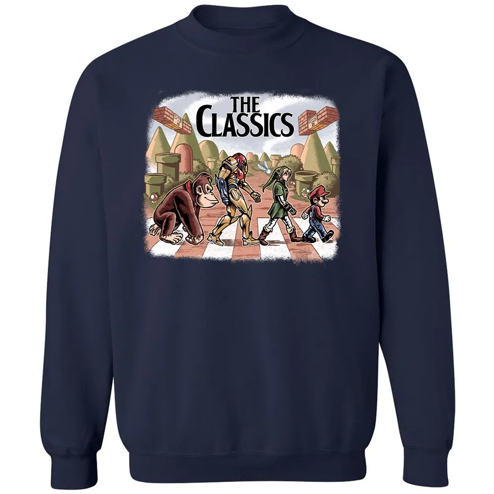 Classic Unisex Sweatshirt - TLSBRKJ1 - Navy - 2