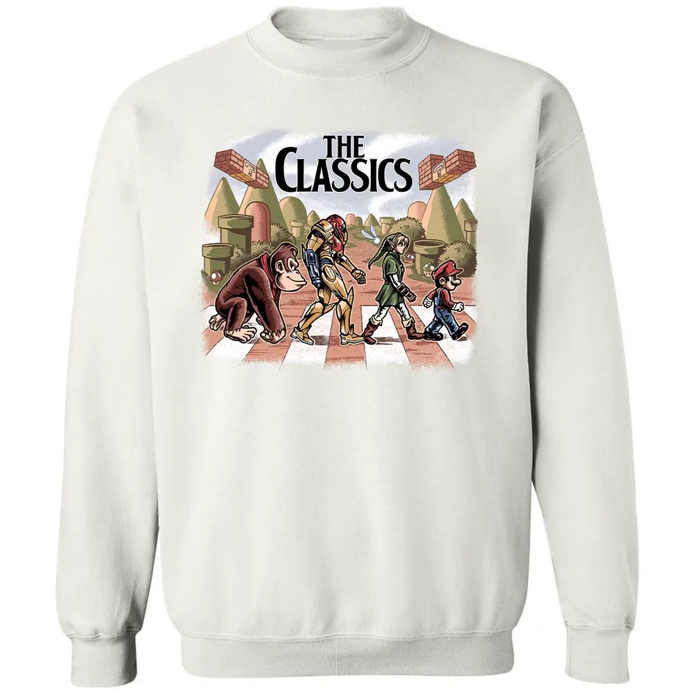 Classic Unisex Sweatshirt - TLSBRKJ1 - White - 12