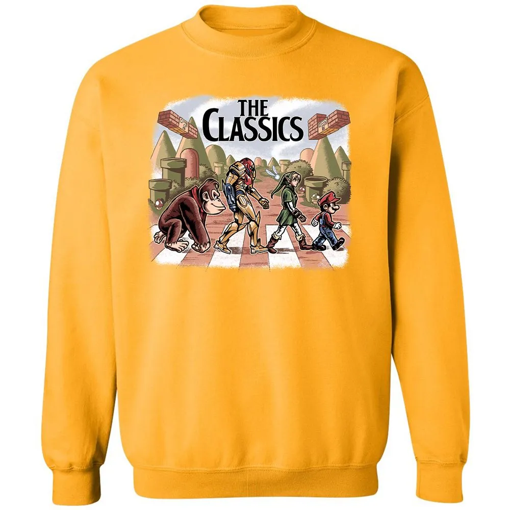 Classic Unisex Sweatshirt - TLSBRKJ1 - Gold - 11