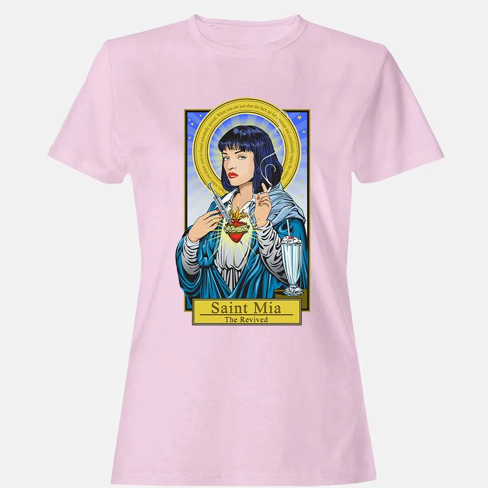 Women's T-Shirt - H87JDKXL - Light Pink - 9