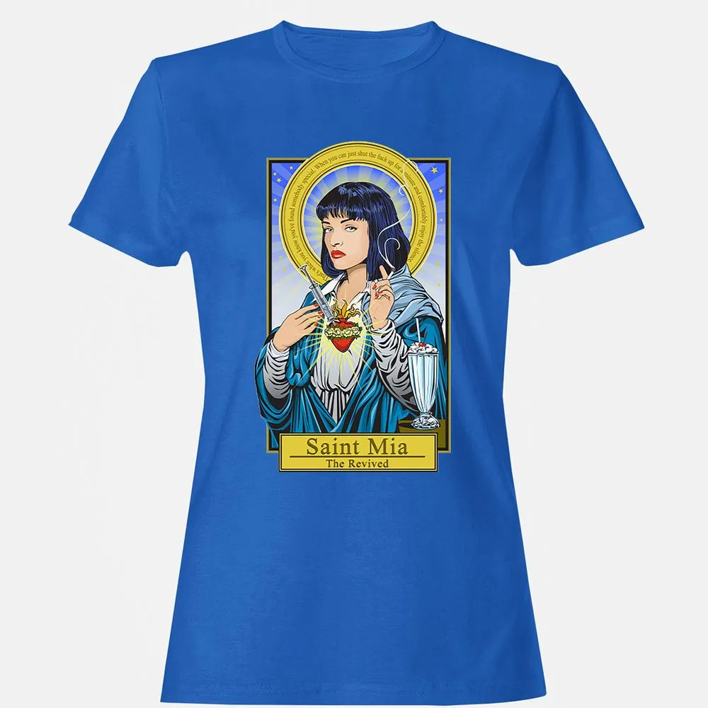 Women's T-Shirt - H87JDKXL - Royal - 14
