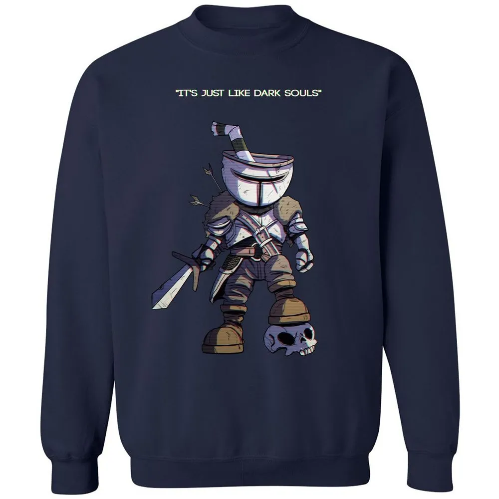 Classic Unisex Sweatshirt - 5D257QM8 - Navy - 2