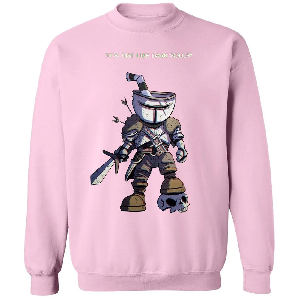 Classic Unisex Sweatshirt - 5D257QM8 - Light Pink - 3
