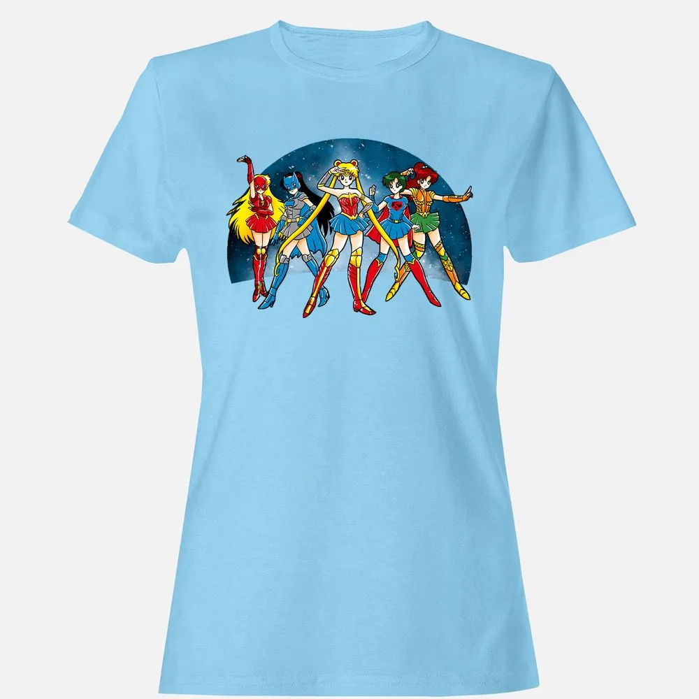 Women's T-Shirt - L5DN8789 - Light Blue - 8