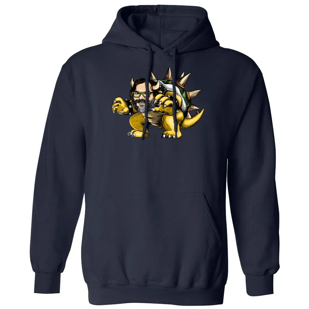 Classic Unisex Hoodie - Q9Y9GK8Q - Navy - 2