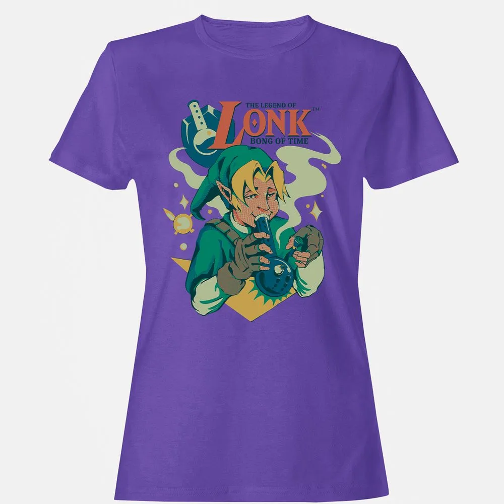 Women's T-Shirt - 8BAG84SY - Purple - 12