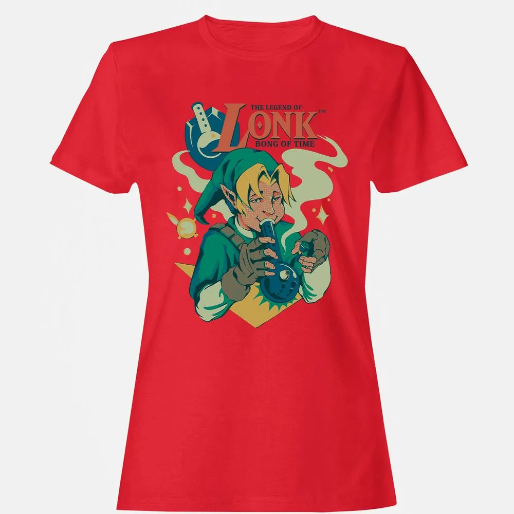 Women's T-Shirt - 8BAG84SY - Red - 13