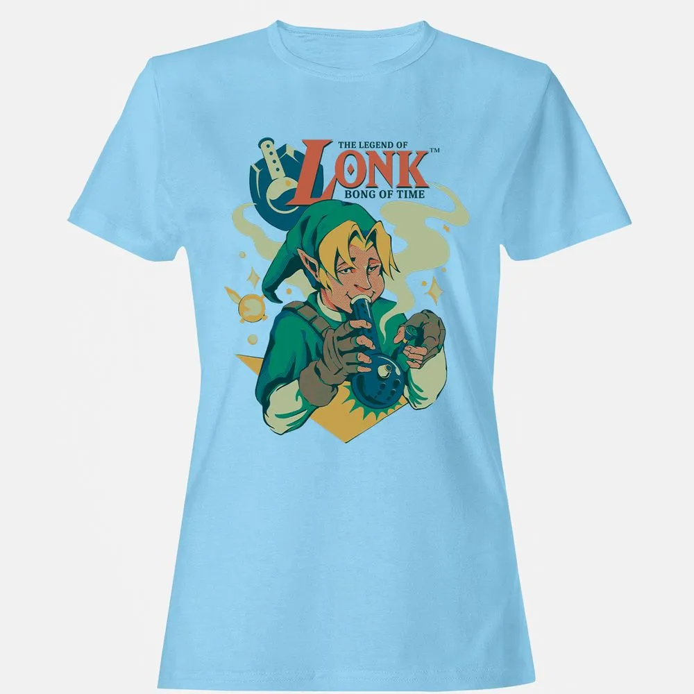 Women's T-Shirt - 8BAG84SY - Light Blue - 8