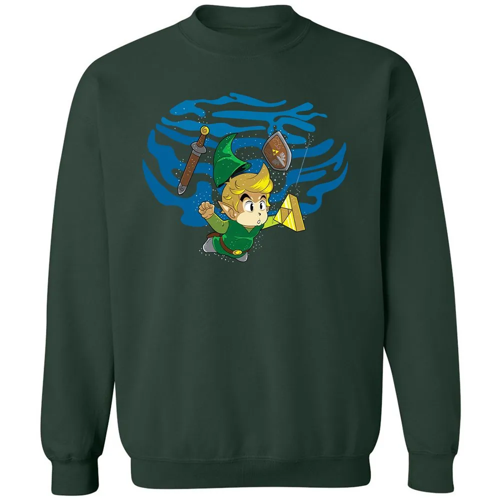 Classic Unisex Sweatshirt - WGAAWV29 - Forest Green - 4