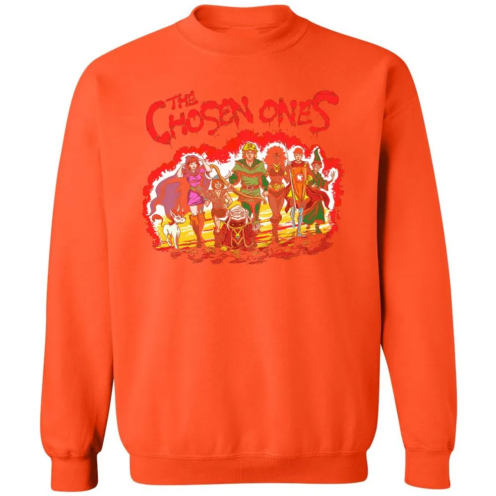Classic Unisex Sweatshirt - YM6ZCWAV - Orange - 10