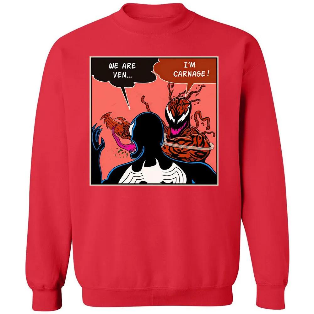 Classic Unisex Sweatshirt - GSM4D59G - Red - 5