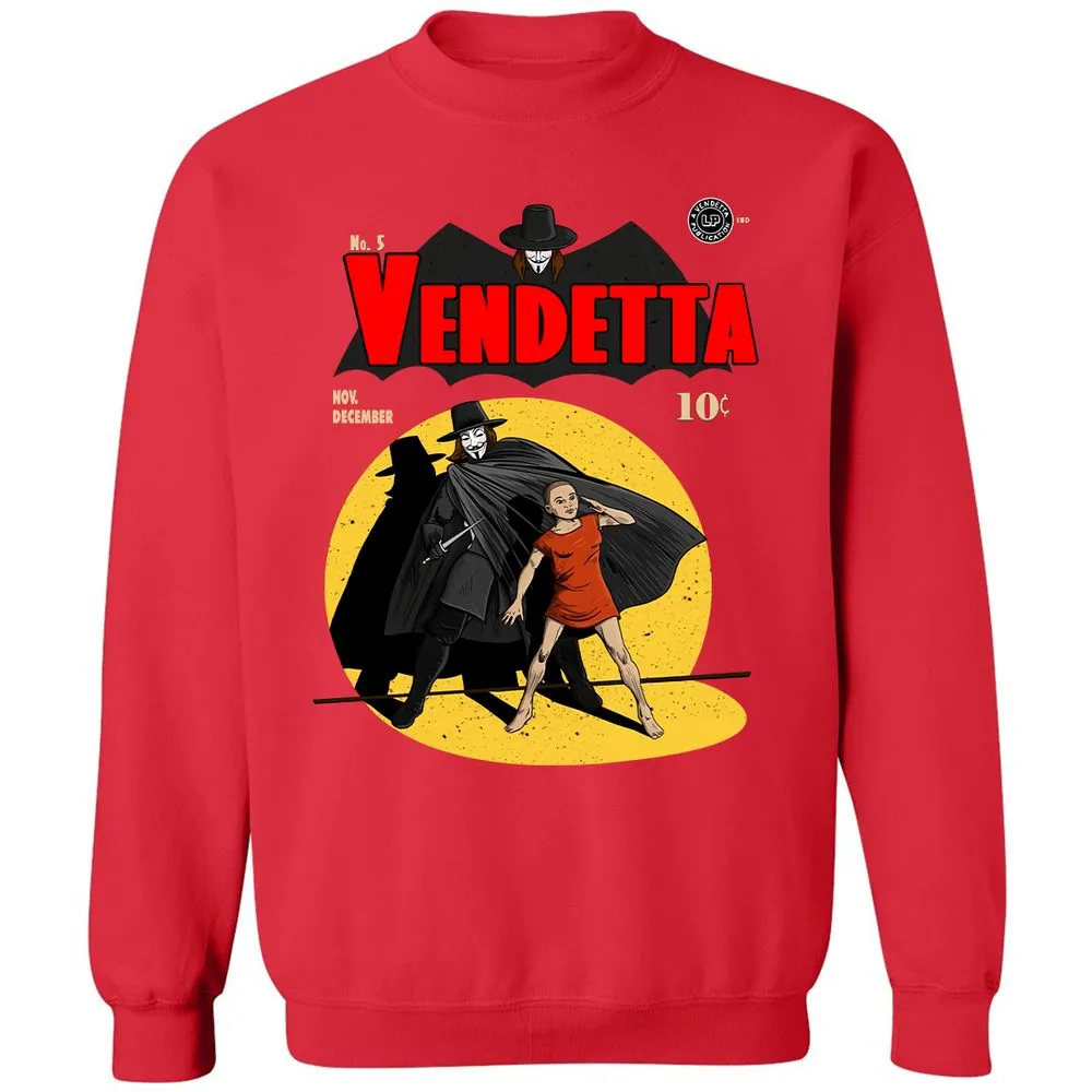 Classic Unisex Sweatshirt - YL5HBL4K - Red - 5