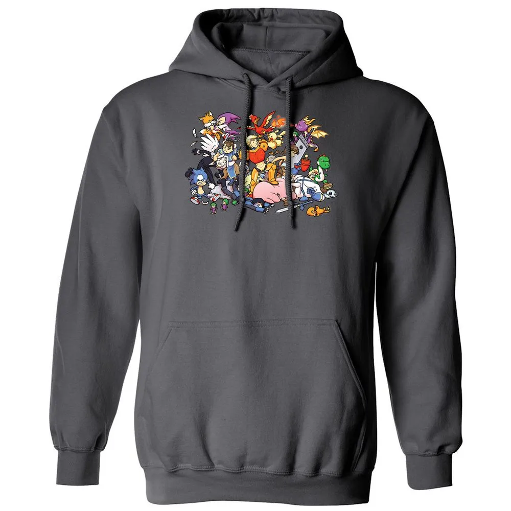 Classic Unisex Hoodie - DJZSD97W - Charcoal - 7